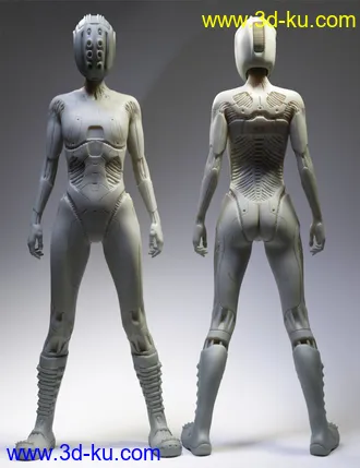 3D打印模型MiA Lvl 4 HD Morph for Genesis 8 Females的图片
