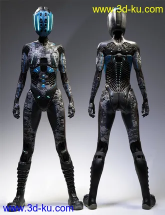 3D打印模型MiA Lvl 4 HD Morph for Genesis 8 Females的图片