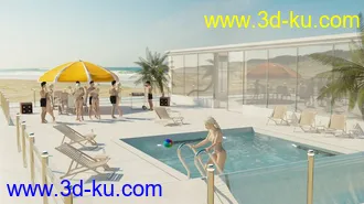 3D打印模型Mif Summer Party House的图片