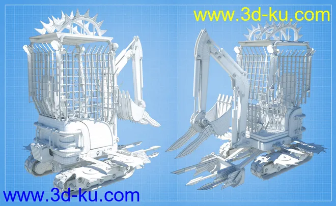 Mini Digger Z模型的图片7