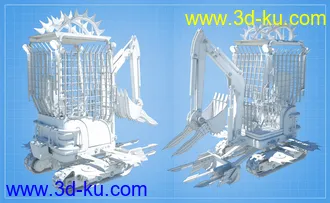 3D打印模型Mini Digger Z的图片
