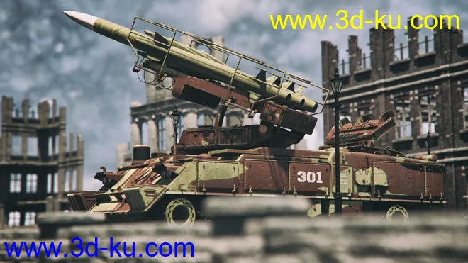 Missile Launcher SA-6模型的图片2