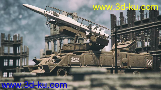 Missile Launcher SA-6模型的图片3