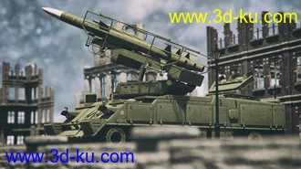 3D打印模型Missile Launcher SA-6的图片