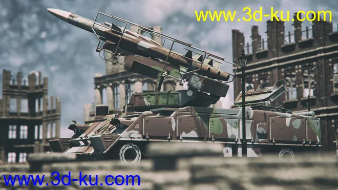 Missile Launcher SA-6模型的图片5