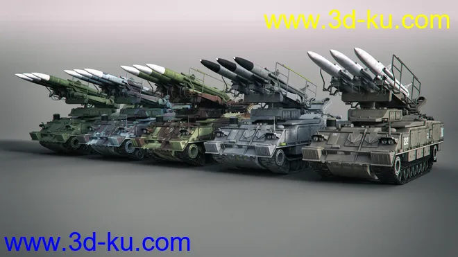 Missile Launcher SA-6模型的图片6