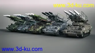 3D打印模型Missile Launcher SA-6的图片