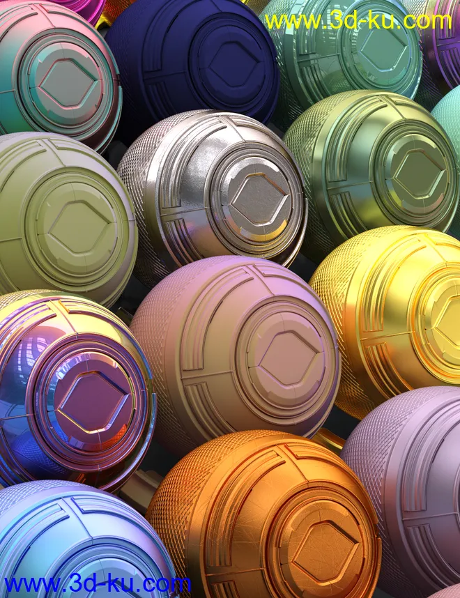 MMX Resource Saver Shaders Collection 5 for Iray模型的图片1