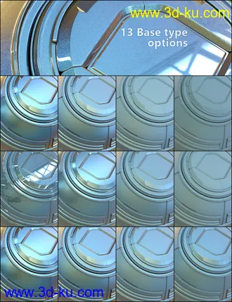 3D打印模型MMX Resource Saver Shaders Collection 5 for Iray的图片