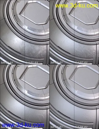 3D打印模型MMX Resource Saver Shaders Collection 5 for Iray的图片