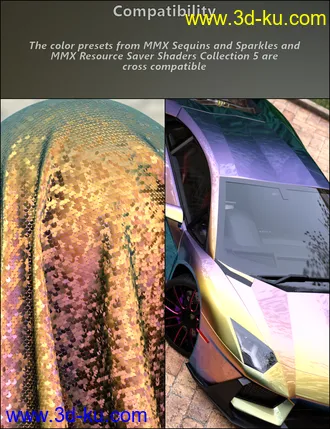 3D打印模型MMX Resource Saver Shaders Collection 5 for Iray的图片