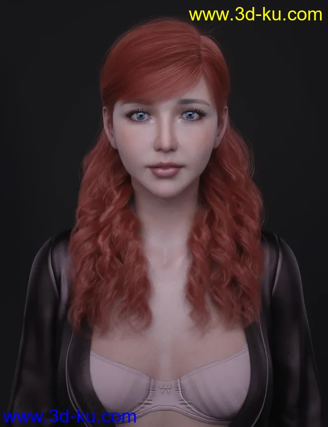 Mnn Hairs for Genesis 8 and 8.1 Females模型的图片4