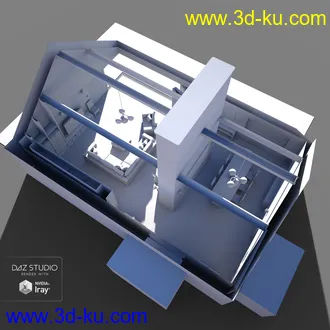 3D打印模型Modern Barn Conversion Interior的图片
