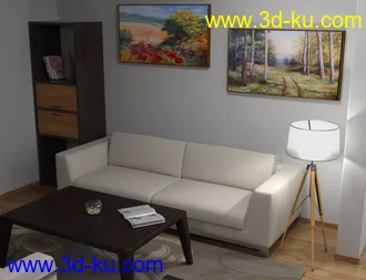 3D打印模型Modern House 2 Props 2的图片