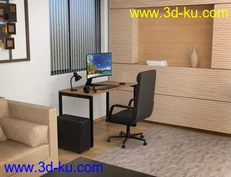3D打印模型Modern House 2 Props 2的图片