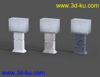 3D打印模型Modern House 2 Props 2的图片
