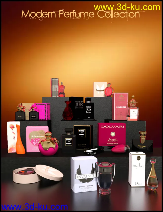 Modern Perfume Collection模型的图片1