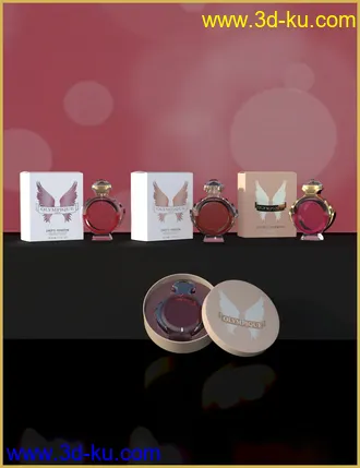 3D打印模型Modern Perfume Collection的图片