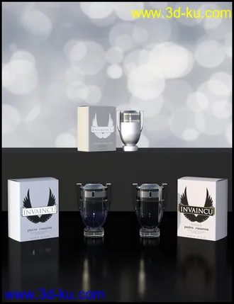 3D打印模型Modern Perfume Collection的图片