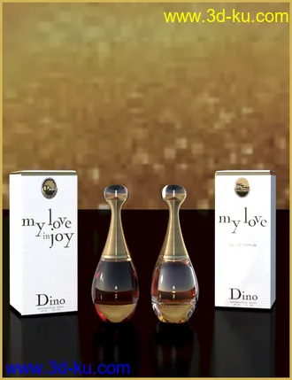 3D打印模型Modern Perfume Collection的图片