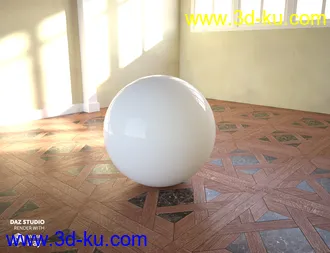 3D打印模型Modular Parquet Stone - Iray Shaders的图片
