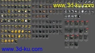3D打印模型Modular Robot Kit的图片