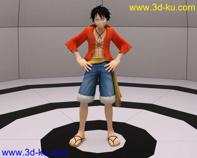 Monkey D. Luffy for G8M and G8.1M模型的图片1