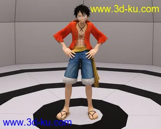 3D打印模型Monkey D. Luffy for G8M and G8.1M的图片