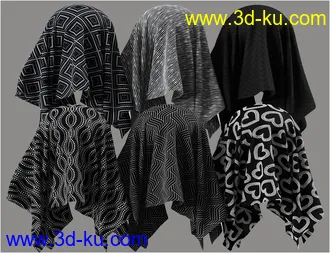 3D打印模型Monochrome Iray Shaders 01 - Merchant Resource的图片