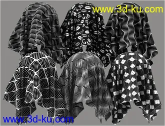 3D打印模型Monochrome Iray Shaders 01 - Merchant Resource的图片