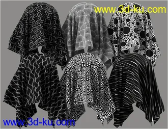 3D打印模型Monochrome Iray Shaders 01 - Merchant Resource的图片