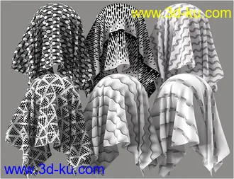3D打印模型Monochrome Iray Shaders 01 - Merchant Resource的图片