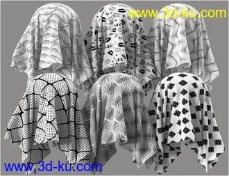 3D打印模型Monochrome Iray Shaders 01 - Merchant Resource的图片