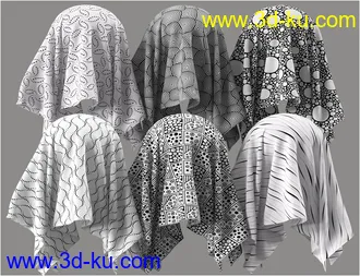 3D打印模型Monochrome Iray Shaders 01 - Merchant Resource的图片