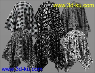 3D打印模型Monochrome Iray Shaders 02 - Merchant Resource的图片