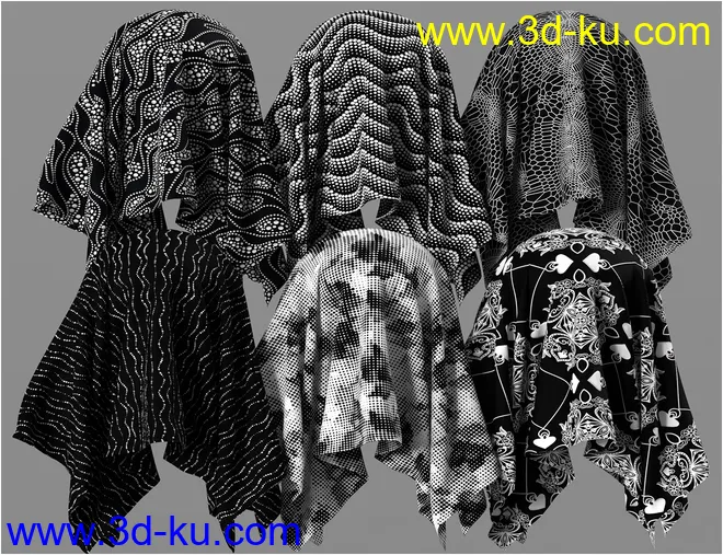 Monochrome Iray Shaders 02 - Merchant Resource模型的图片5