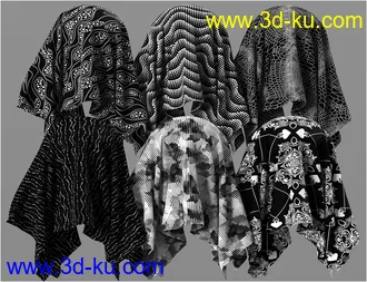 3D打印模型Monochrome Iray Shaders 02 - Merchant Resource的图片