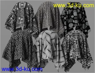 3D打印模型Monochrome Iray Shaders 02 - Merchant Resource的图片