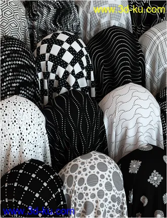 3D打印模型Monochrome Iray Shaders 03 - Merchant Resource的图片