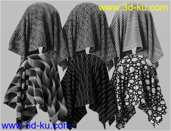 Monochrome Iray Shaders 03 - Merchant Resource模型的图片2