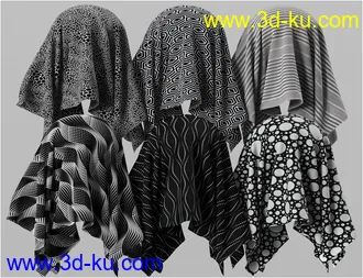 3D打印模型Monochrome Iray Shaders 03 - Merchant Resource的图片