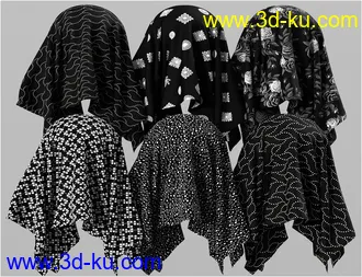 3D打印模型Monochrome Iray Shaders 03 - Merchant Resource的图片