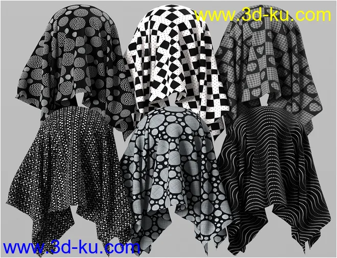 Monochrome Iray Shaders 03 - Merchant Resource模型的图片4