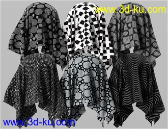 3D打印模型Monochrome Iray Shaders 03 - Merchant Resource的图片