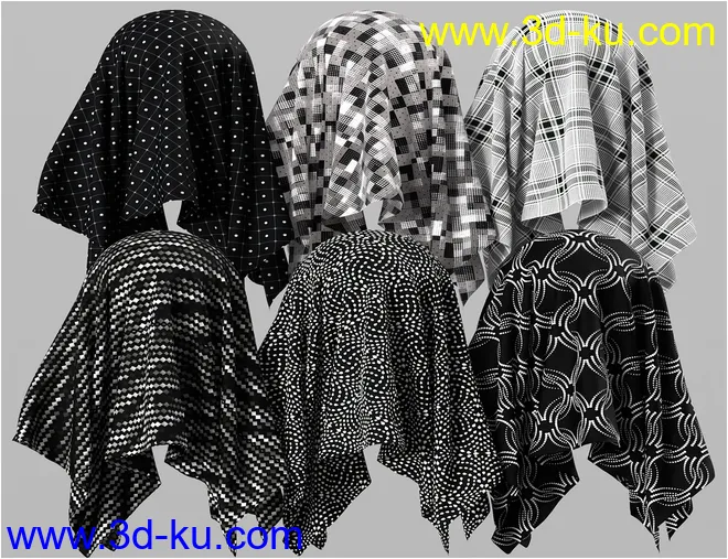 Monochrome Iray Shaders 03 - Merchant Resource模型的图片5