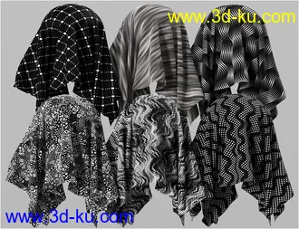 3D打印模型Monochrome Iray Shaders 03 - Merchant Resource的图片