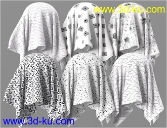3D打印模型Monochrome Iray Shaders 03 - Merchant Resource的图片