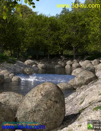 3D打印模型My Creek的图片