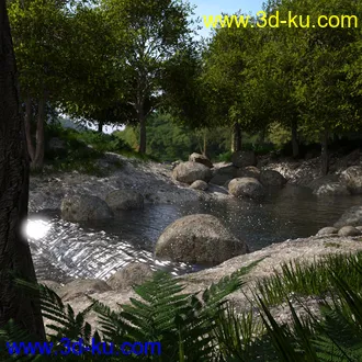 3D打印模型My Creek的图片