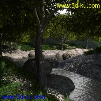 3D打印模型My Creek的图片